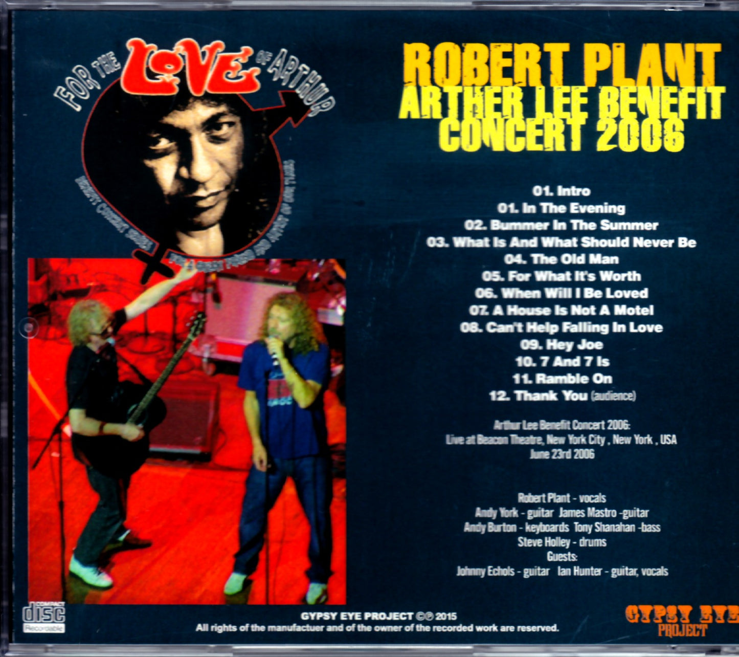 Robert Plant/New York, USA 2006
