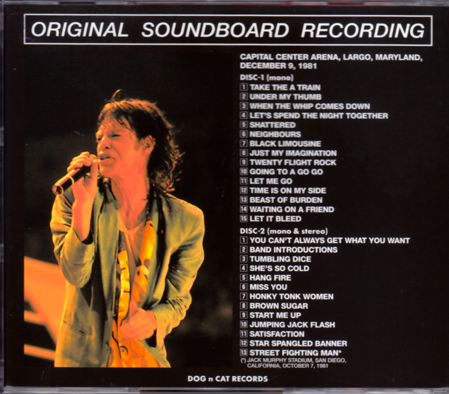 Rolling Stones/Maryland, USA 1981 & more