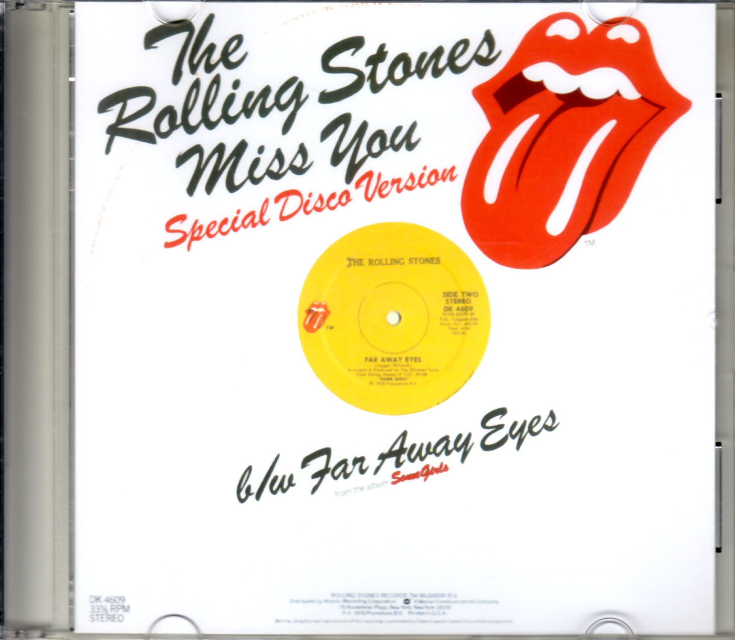 Rolling Stones/Miss You Special Disco Version
