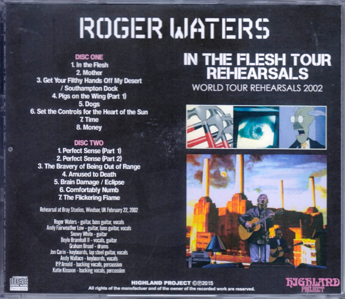 Roger Waters/UK 2002 Rehearsals