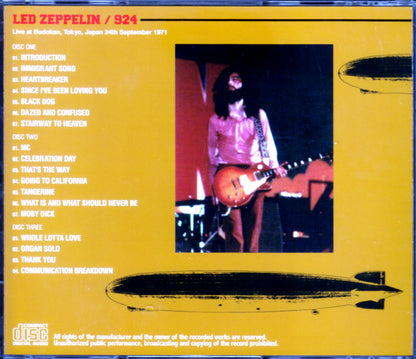 Led Zeppelin/Tokyo,Japan 9.23.1971
