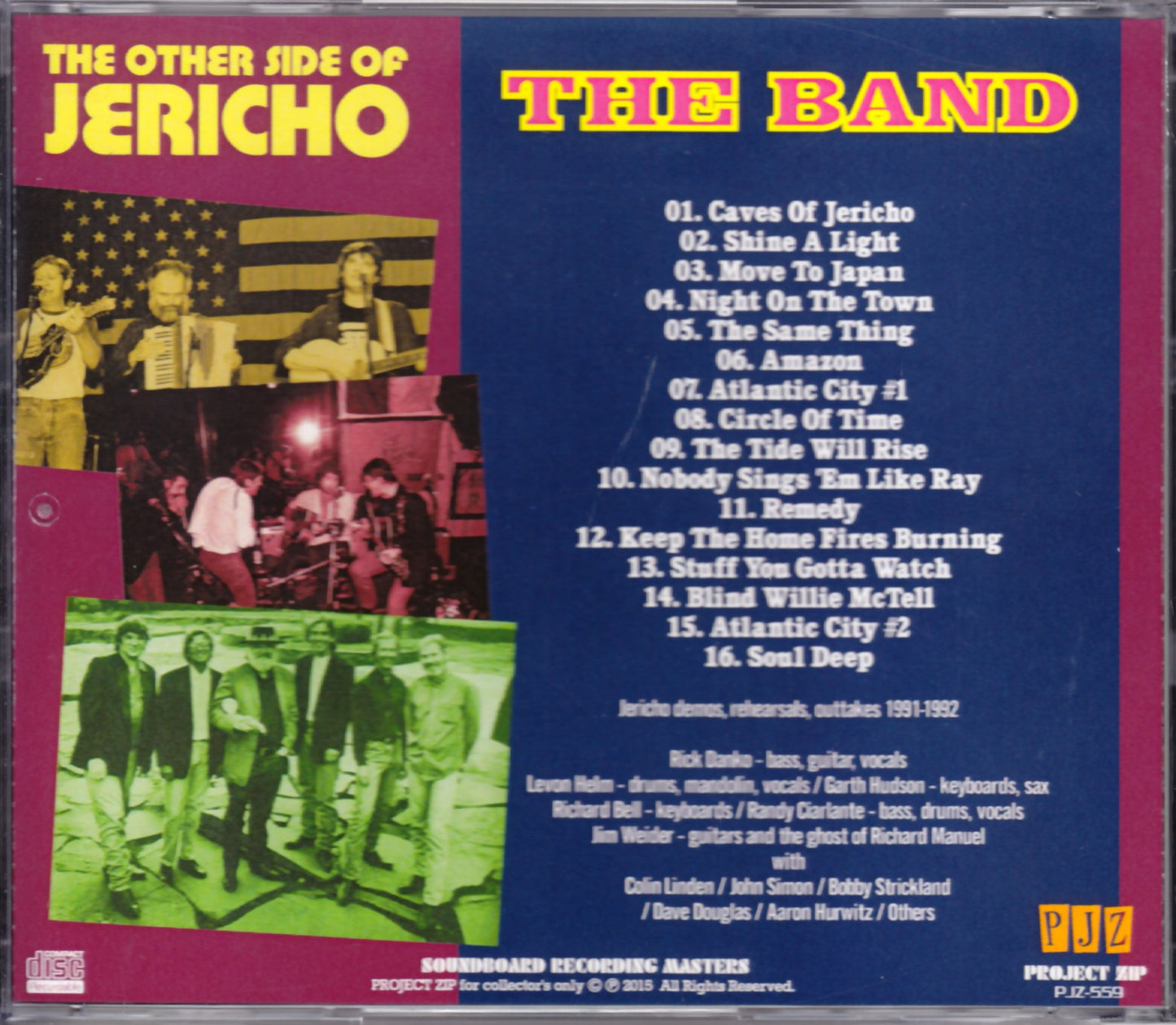 The Band/Demos, Rehearsals and Outtakes 1991-1992