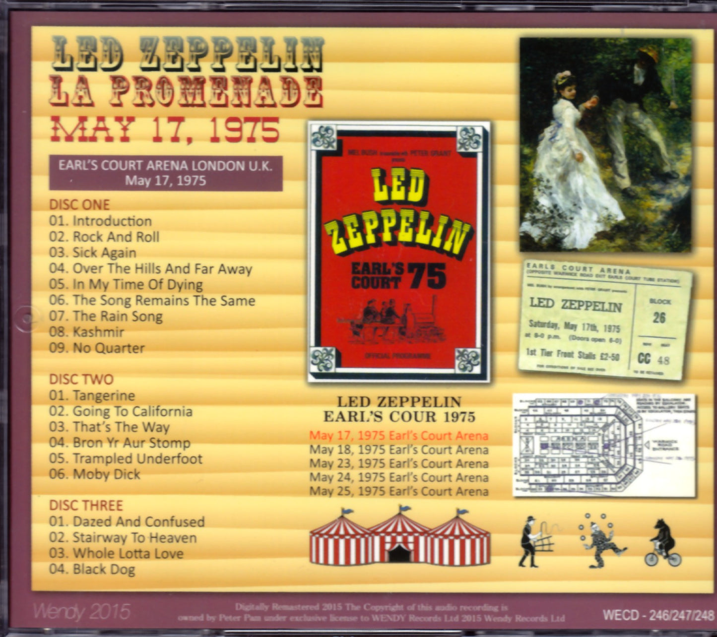 Led Zeppelin/London,UK 5.17.1975