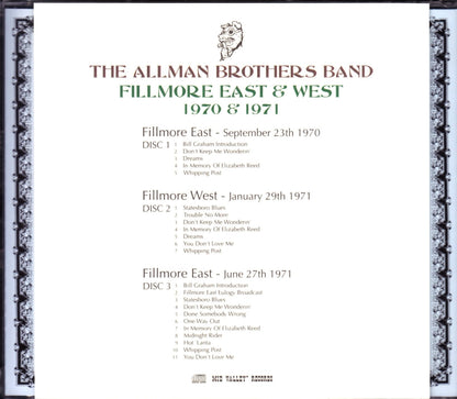 Allman Brothers Band/California, USA 1971