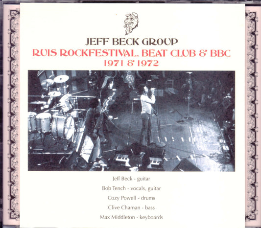 Jeff Beck Group/Europe Tour 1970’s Collection