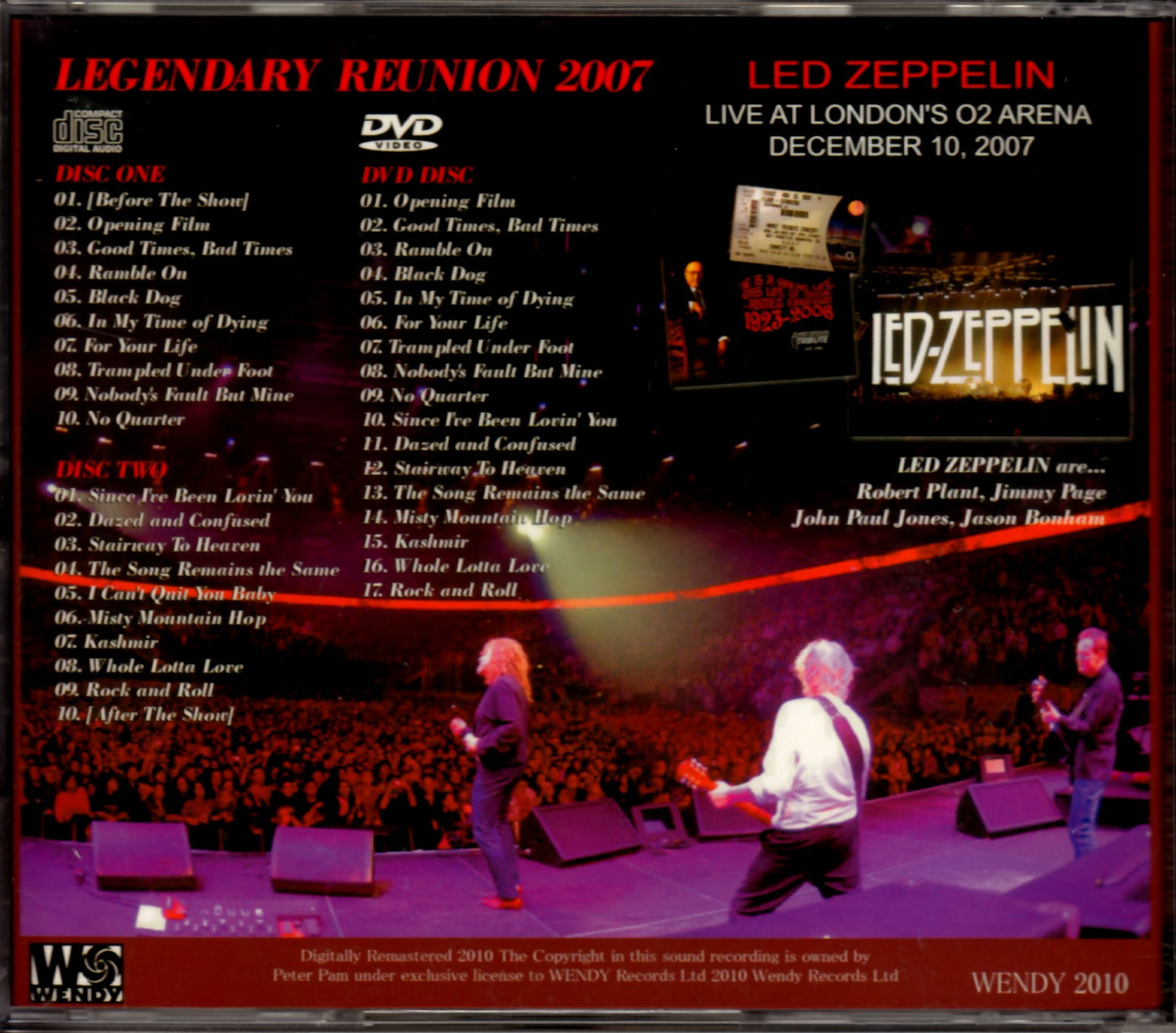 Led Zeppelin/London,England 2007