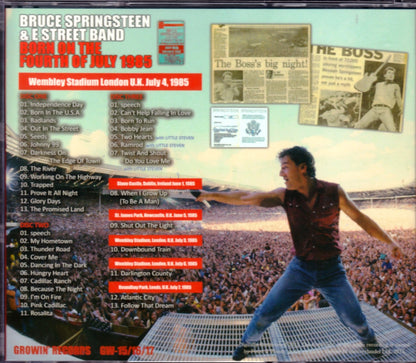 Bruce Springsteen/London,UK 1985