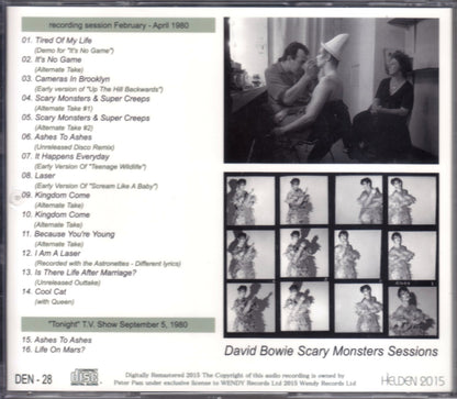David Bowie/Scary Monsters Sessions