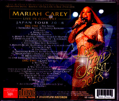 Mariah Carey/Osaka,Japan 2018