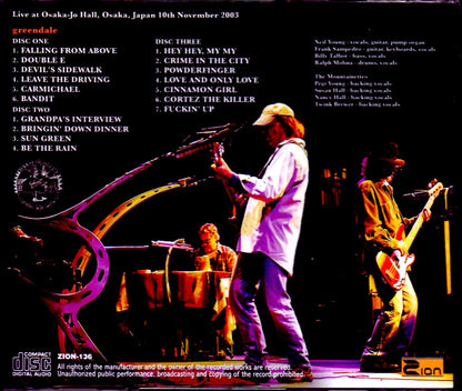 Neil Young & Crazy Horse/Osaka,Japan 2003 Update