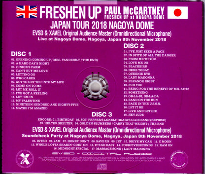 Paul McCartney/Aichi,Japan 2018 & SC Omnidirectional Mic Ver.