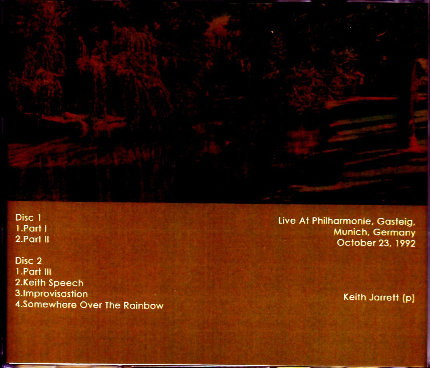 Keith Jarrett/Germany 1992