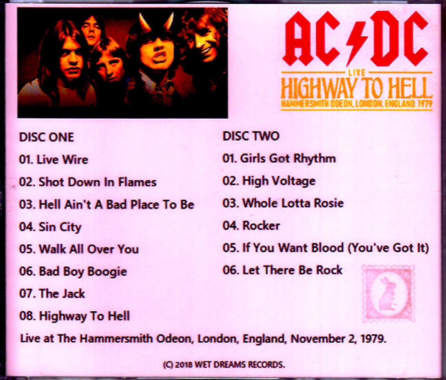 AC/DC/London, UK 1979
