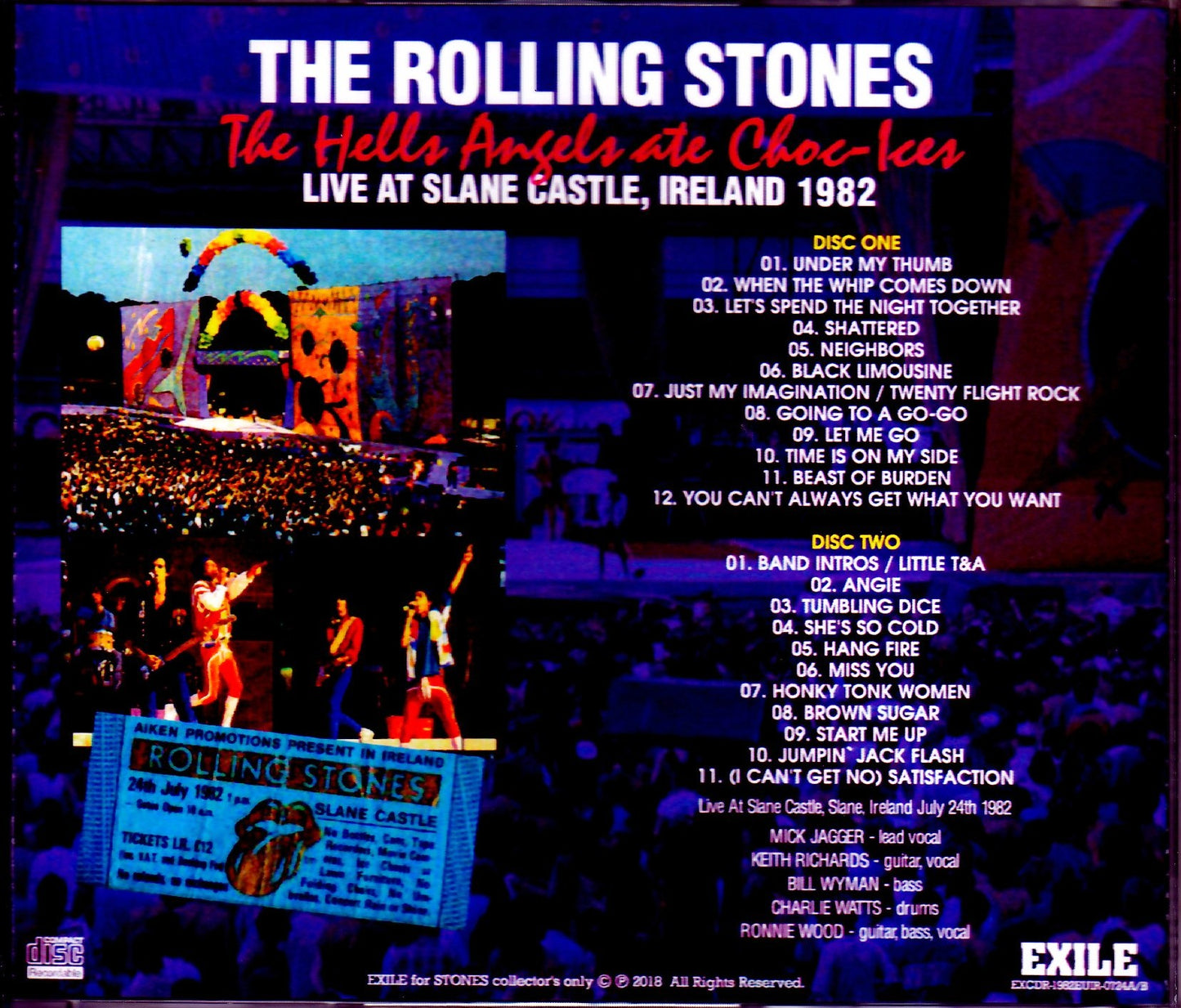 Rolling Stones/Ireland 1982