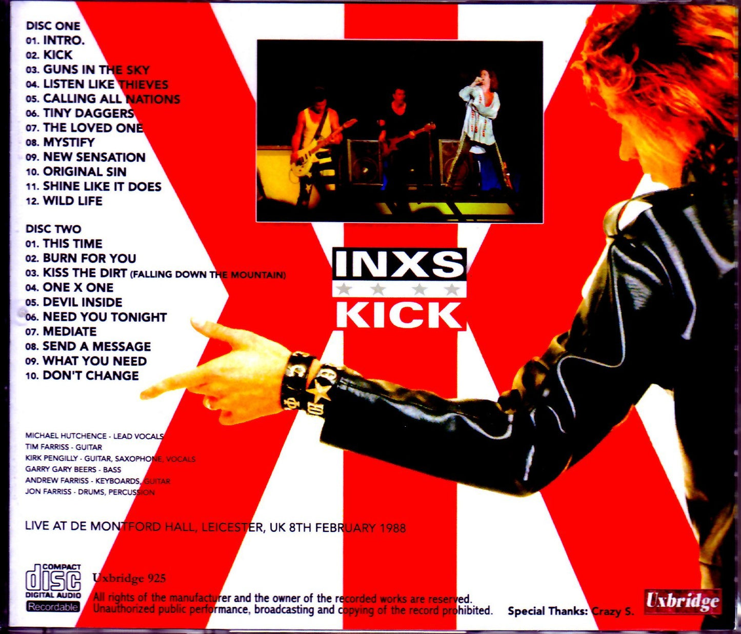 Inxs/UK 1988