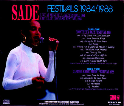 Sade/Switzerland 1984 & more