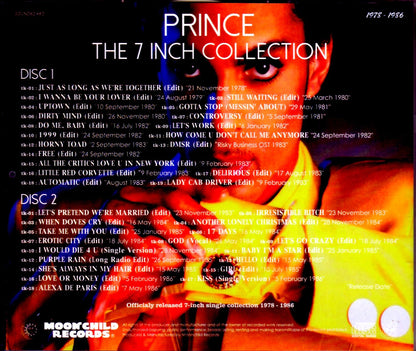 Prince/7-inch Single Collection 1978-1986