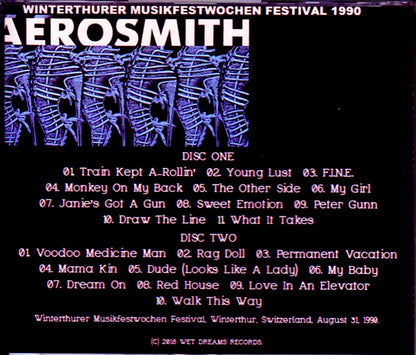 Aerosmith/Switterland 1990