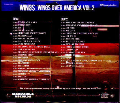 Paul McCartney,Wings/Wings Over The World tour 1975-1976 Vol.2