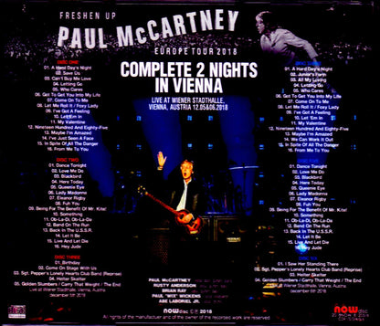 Paul McCartney/Austria 2018 2 Days Complete