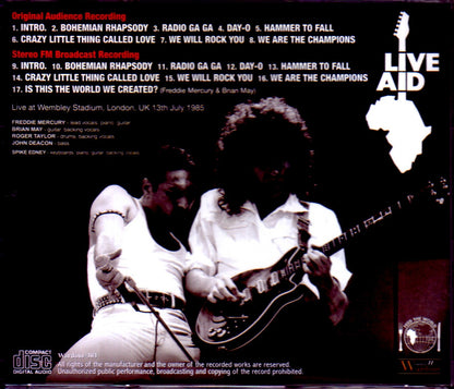 Queen/London,UK 1985 SBD & AUD Mix Ver.