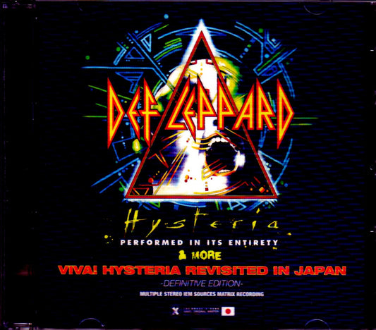 Def Leppard/Tokyo,Japan 2018 S & V IEM・MK4 Matrix Ver.