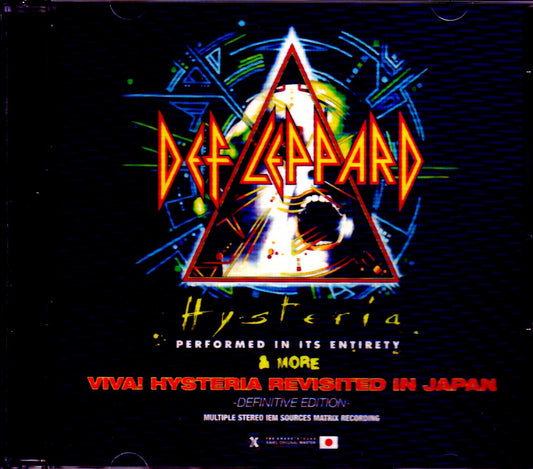 Def Leppard/Aichi,Japan 2018 S & V IEM・MK4 Matrix Ver.