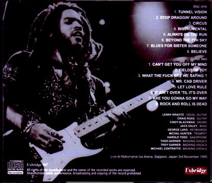 Lenny Kravitz/Sapporo,Japan 1995