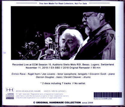 Enrico Rava Quintet, Joe Lovano/Switzerland 2018