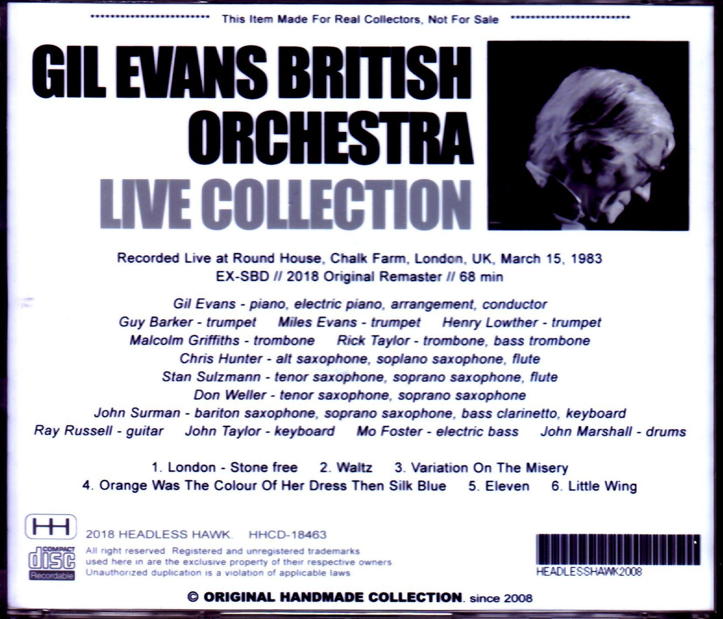Gil Evans/London,UK 1983