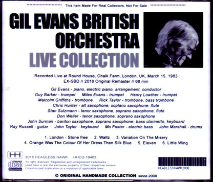 Gil Evans/London,UK 1983