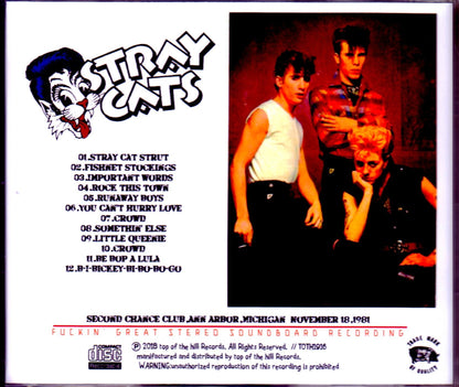 Stray Cats/MI, USA 1981