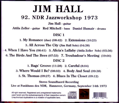 Jim Hall/Germany 1973