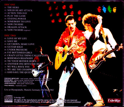 Queen/Germany 5.21.1982 1st Gen