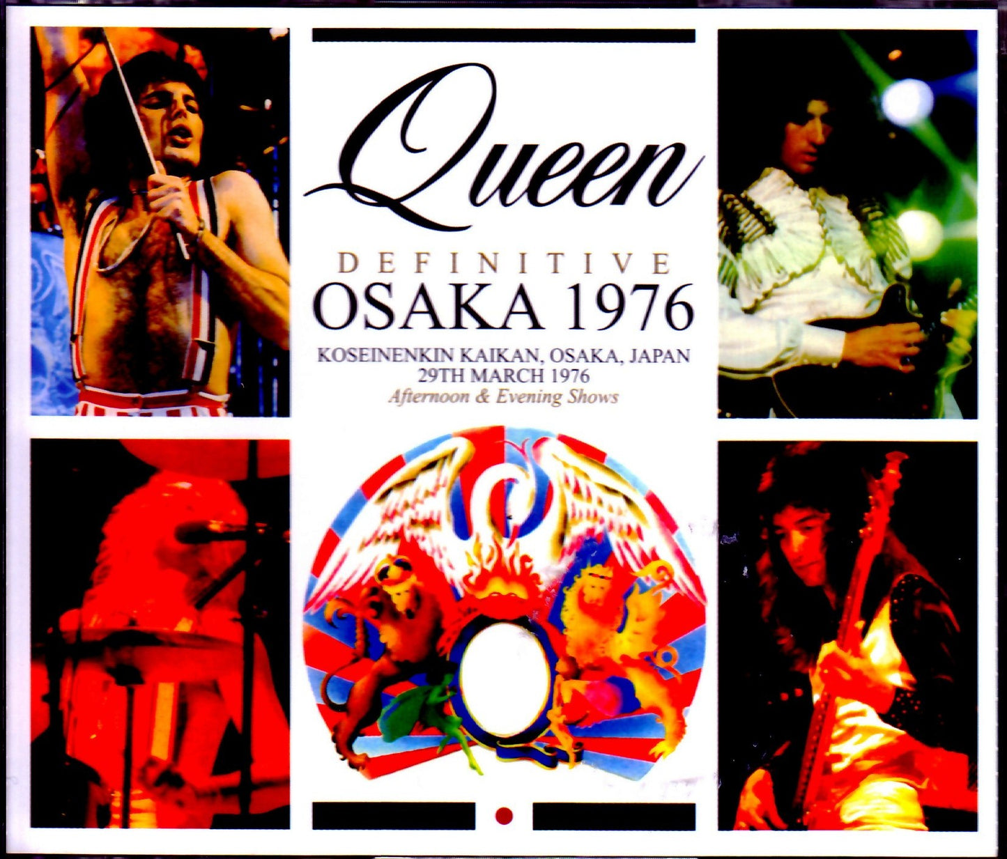 Queen/Osaka,Japan 1976 2 Shows Upgrade