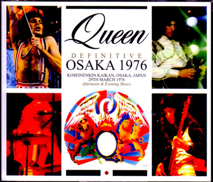 Queen/Osaka,Japan 1976 2 Shows Upgrade