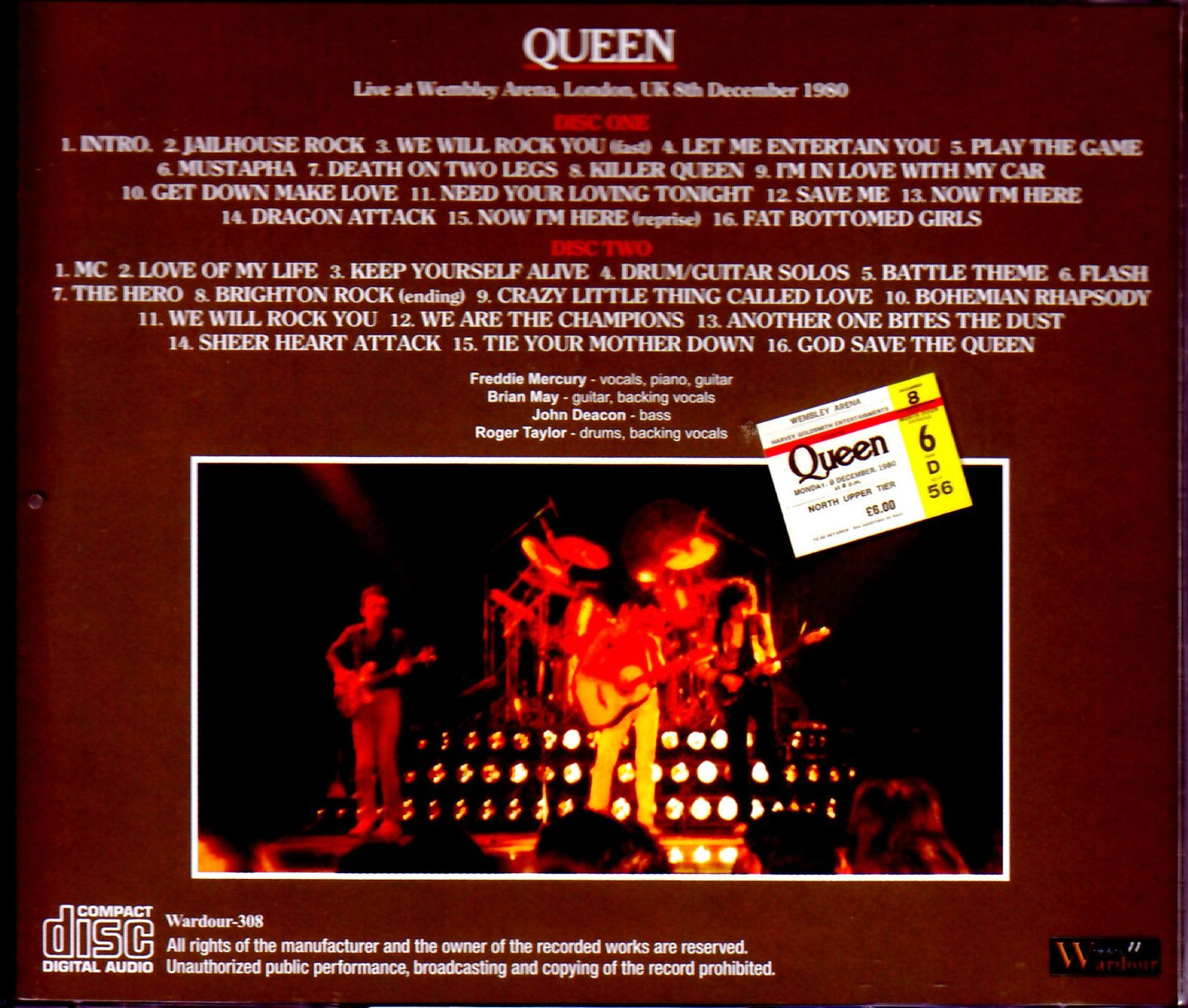 Queen/London,UK 12.8.1980 Upgrade