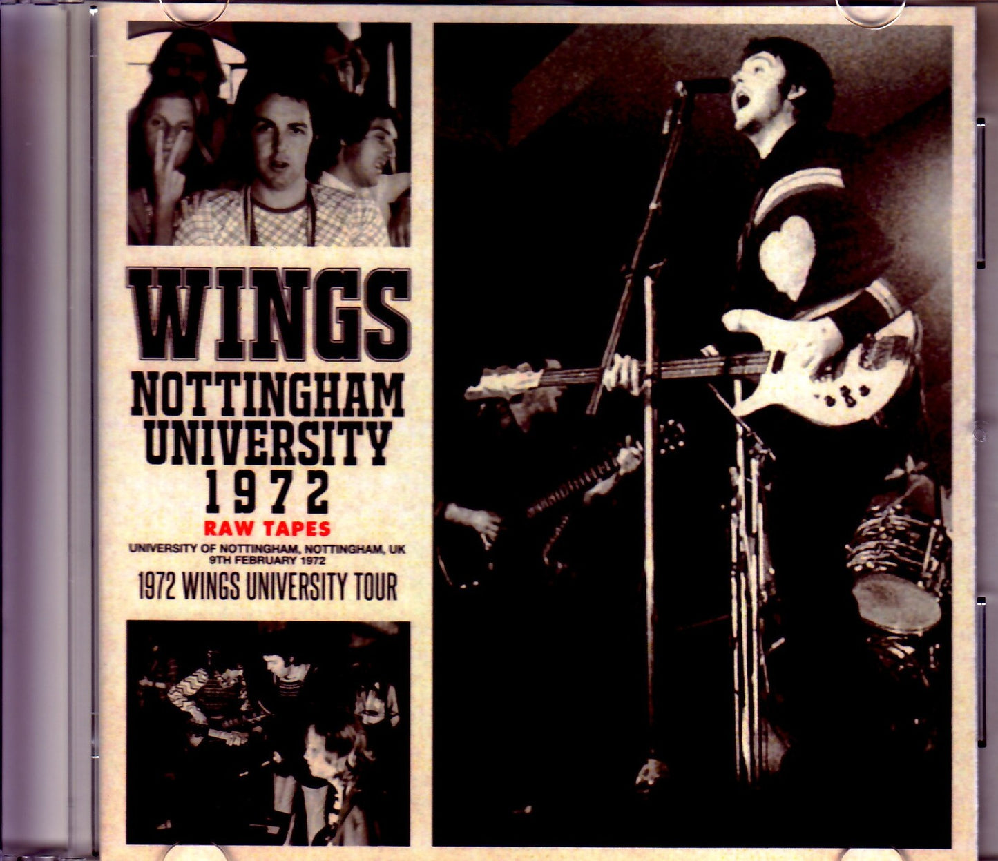 Paul McCartney,Wings/UK 1972 Raw Tapes