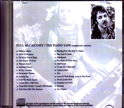 Paul McCartney,Wings/Piano Tapes Remastered