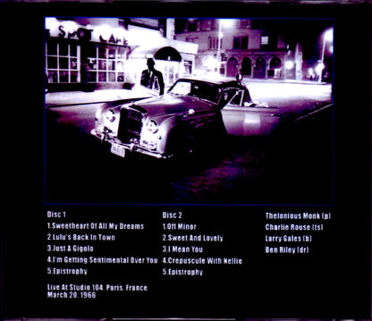 Thelonious Monk/France 1966