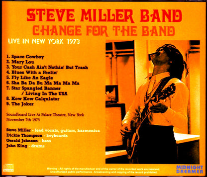 Steve Miller Band/NY, USA 1973