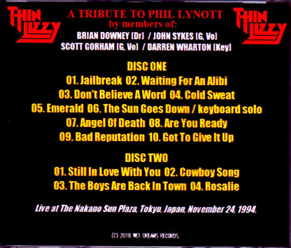 Thin Lizzy/Tokyo,Japan 1994