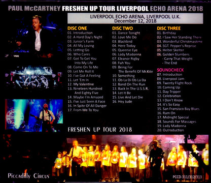 Paul McCartney/Liverpool,UK 2018 & SC