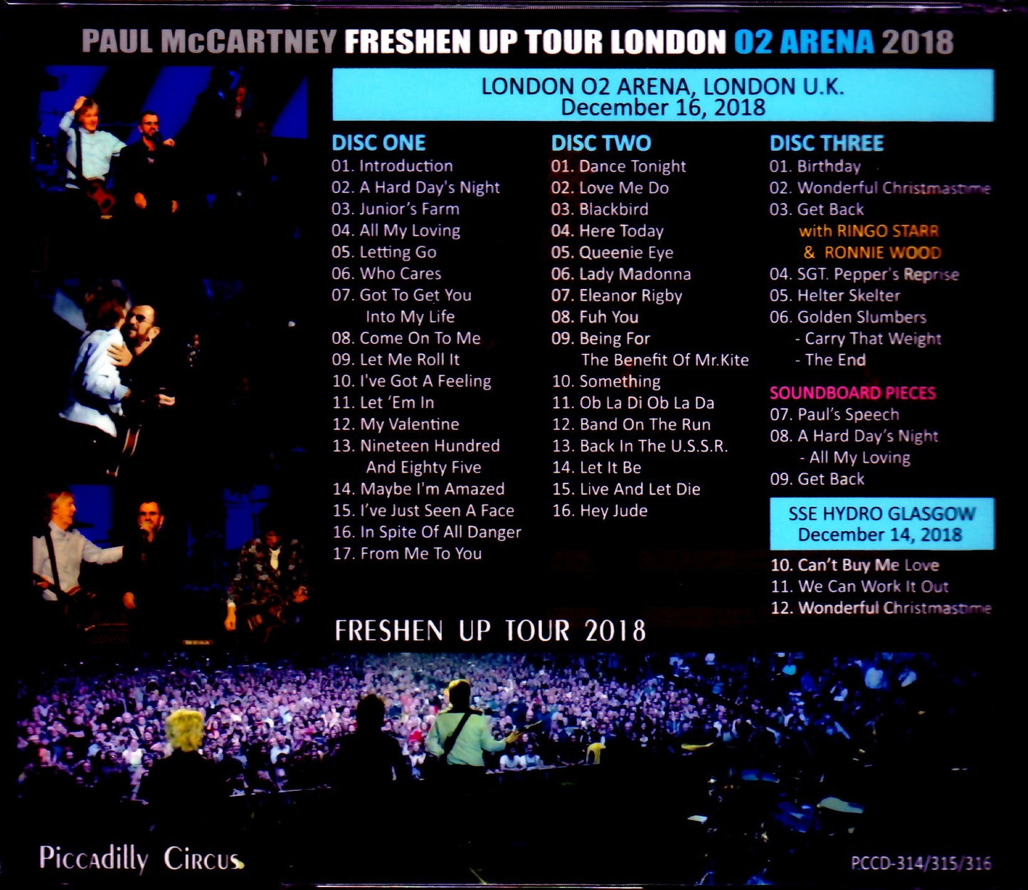 Paul McCartney/London,UK 2018 & more
