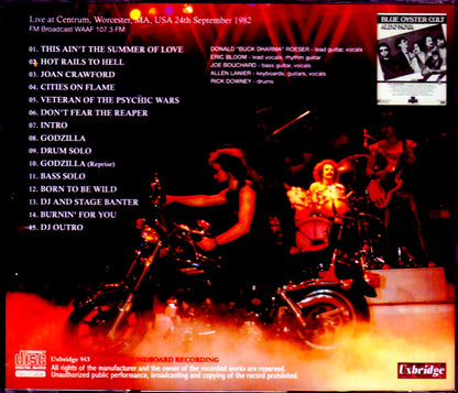 B.O.C. Blue Oyster Cult/MA, USA 1982