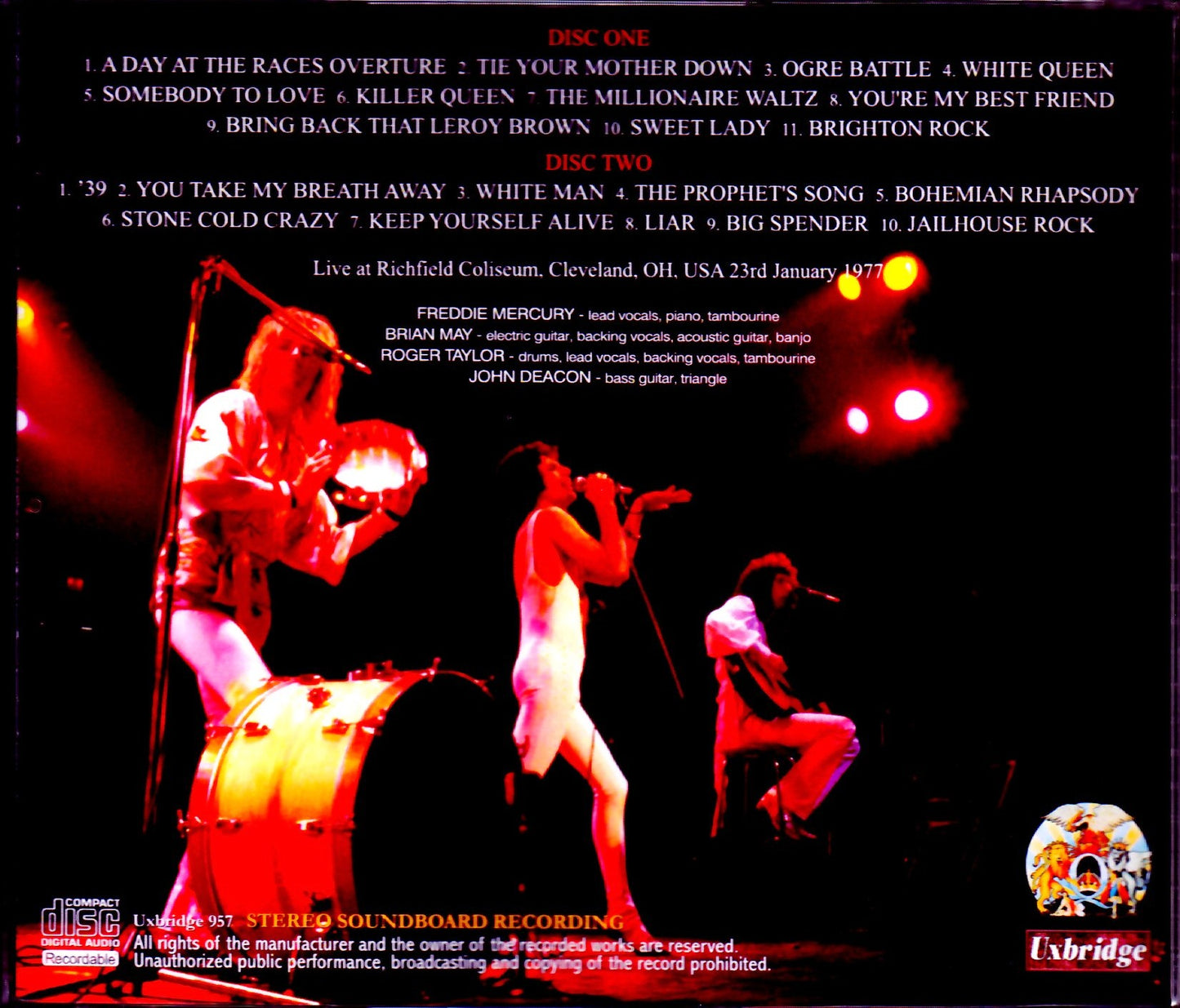 Queen/OH, USA 1977