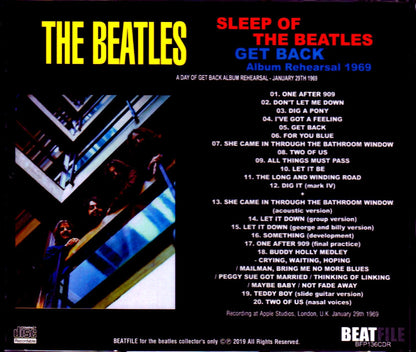 Beatles/London,UK 1969 Album Rehearsal