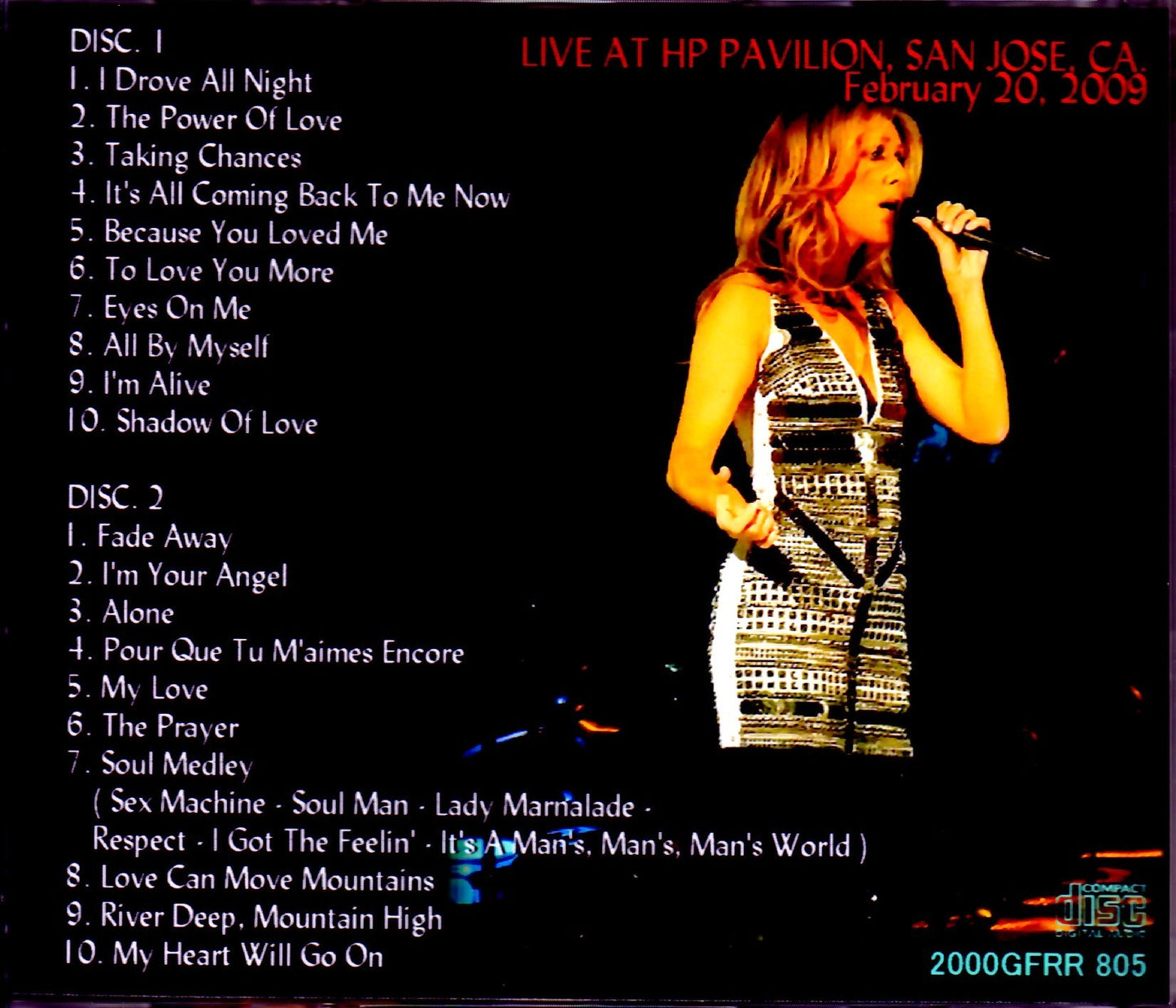 Celine Dion/CA,USA 2009