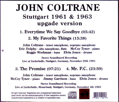 John Coltrane/Germany 1961 & more