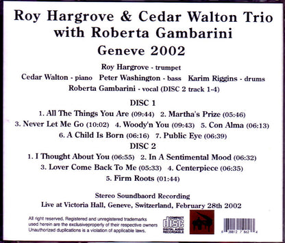 Roy Hargrove,Cedar Walton Trio/Switzerland 2002